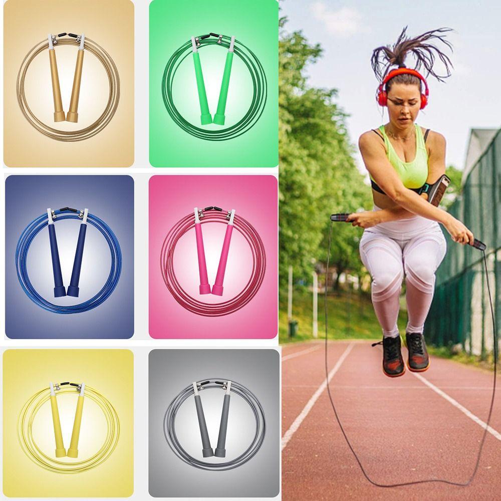 Cross Exercise Fitness Workout Adult Kids Jumping Speed Jump Exercise Jumping Rope Skipping Rope