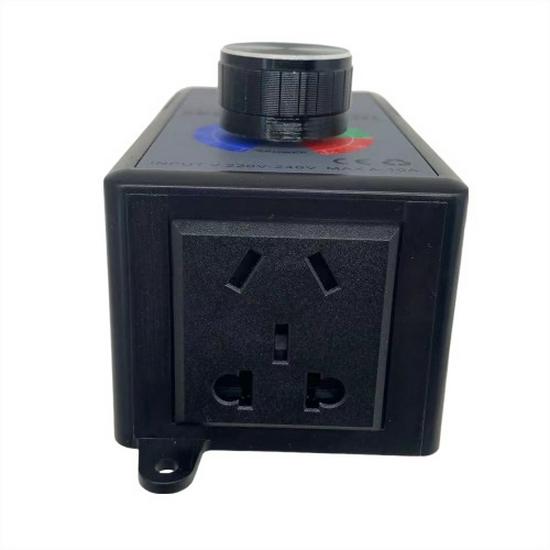 4000W Adjustable Voltage Regulator Speed Controller - Stepless Temperature and Light Adjustment for Motor, Heater, Fan, AC220V