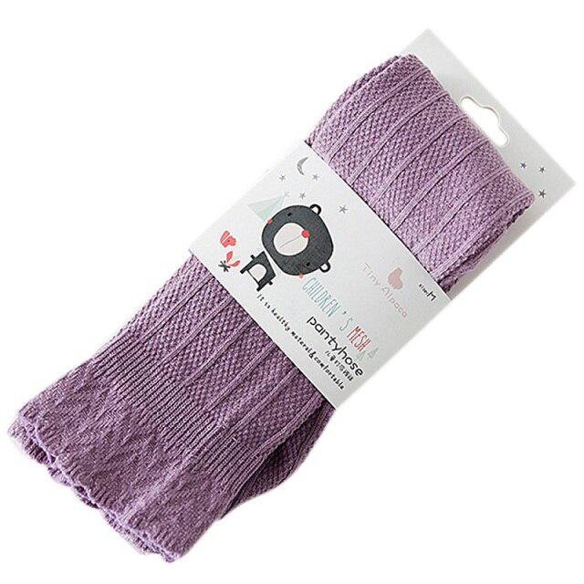 Kids Leggings Solid Color Cotton Girls Pants Autumn Baby Girls Outwear Leggings