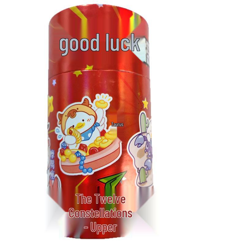 Twelve Constellations Lucky Draw Toy – Interactive Educational Party Game Twelve Constellations Lottery Tube [99 Draws]