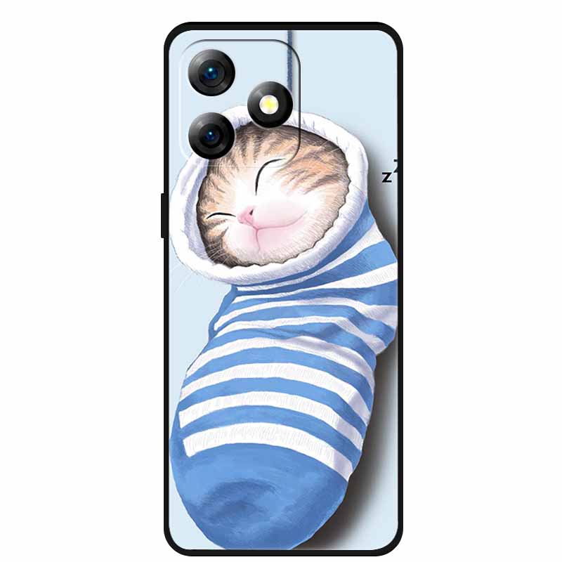Funda For Ulefone Note 18 Ultra Soft Cases 6.78" Bumper Silicone Fashion Back Cover Cases For Note 18 Ultra Protective TPU Coque