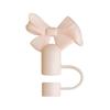 New Cute Bow-tie 10mm Straw Cap, Dust Plug, Cup Accessory Straw Cover