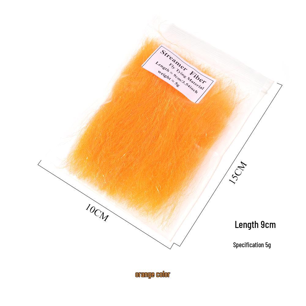 Combed Ice Silk Fiber Fly Fishing Jig Head & Nymph Tying Material