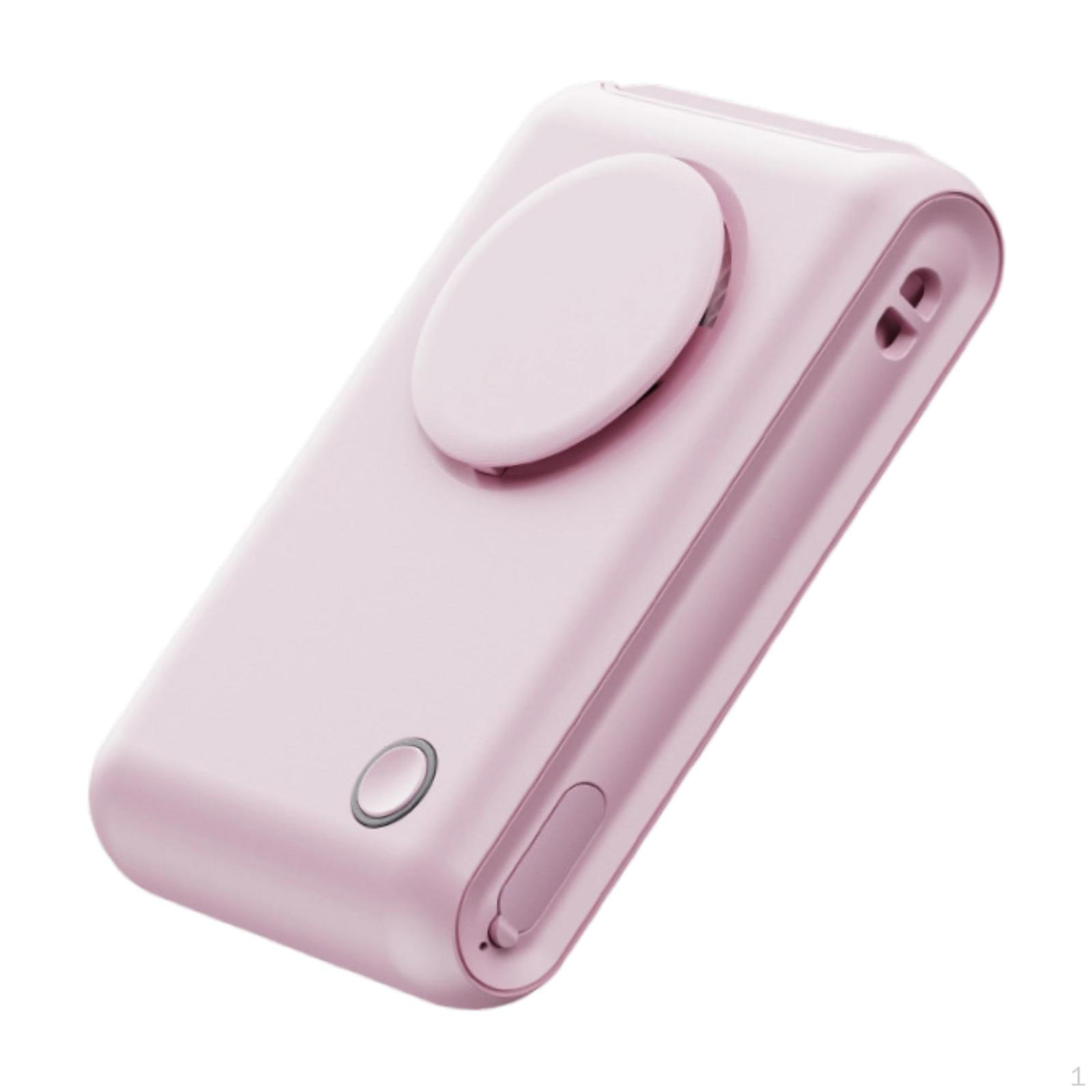 

Compact Wearable Fan with Settings for Outdoor Activities розовый