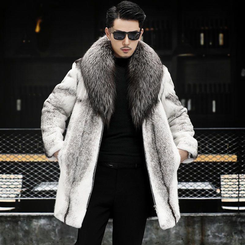 Men's Winter Warm Coat - Thickened Faux Fur-lined Overcoat