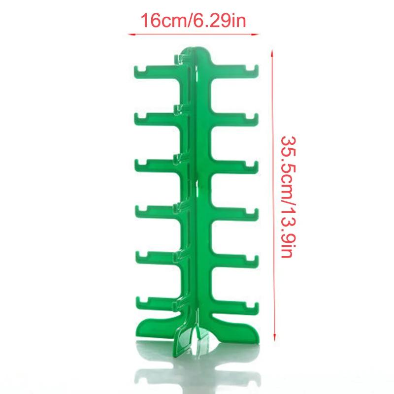 1PC 6 Pay Countertop Glasses Display Stand Sunglasses In A Row Nearsighted Counter Storage Shelf Multi-color Optional