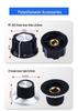 Dual-Gang Carbon Film Potentiometer: RV24YG20S, Variable Frequency Speed Control with B102/202/502 Knob Scale, Available In 5K/20K Ohm.