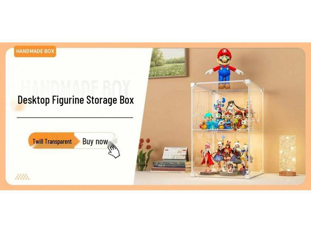 Acrylic Dustproof Display Box for Toy Models & Building Blocks