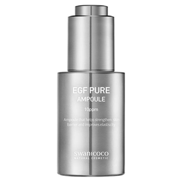 Swanicoco EGF 10ppm Pure Ampoule - Professional Cell Renewal & Anti-Aging Skin Repair Serum (30ml / 1.01 fl.oz.)
