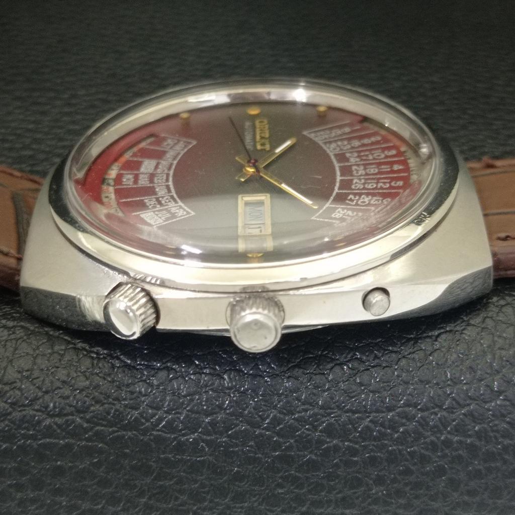 VINTAGE ORIENT 100 YEARS AUTOMATIC JAPAN MENS ORIGINAL DIAL WATCH a703119-1 R213-a703119