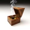 Wooden Sambrani Dhoop Stand Incense Holder: Perfect Pooja Room Stand Decoration Item