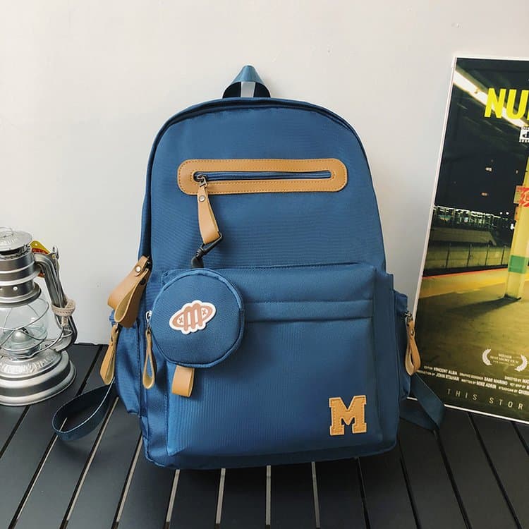 Japanese leisure student large-capacity schoolbag backpack