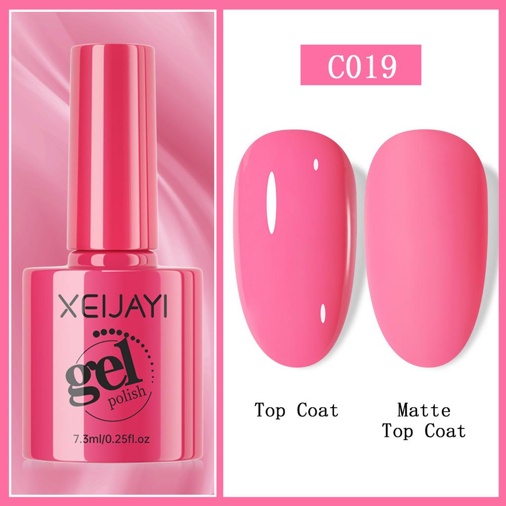 Popular Color Cherry Red True Red Solid Color Series Whitening Long-lasting Nail Polish Glue Phototherapy