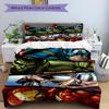 3Pcs Avengers Heroes United Bedding Set Quilt Cover Pillowcase Home Christmas Xmas Halloween Gift 1 Duvet Cover 2 Pillowcase M929306