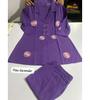 Women Designer Party Wear Pure Cotton Slub Angrakha Style Top Cord Set Kurti Dress