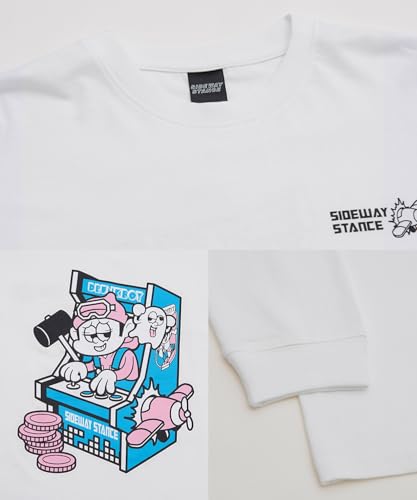 [IMPROVES] [SIDEWAYSTANCE] Retro Game Long Sleeve T-Shirt