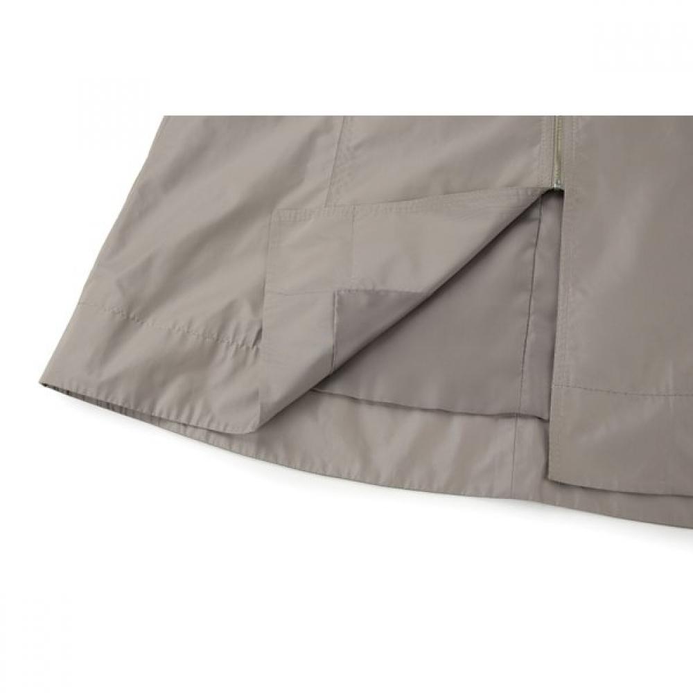 FURINA Chest Windbreaker Long Coat