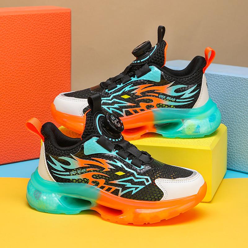 Kids Shoe for Girl Summer Anti Slip Casual Sneaker Soft Sole Sports Shoes Breathable Mesh Running Shoe for Girl Tenis De Mujer