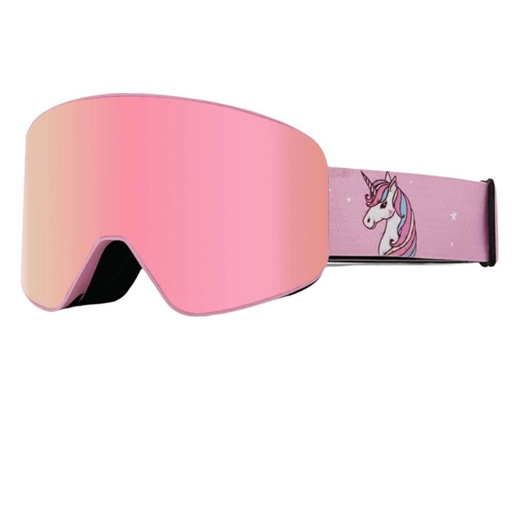 UV400 Protection Ski Goggles Anti-Fog Snow Glasses Windproof Snowboard Goggles  Motorcycle Riding Style 1