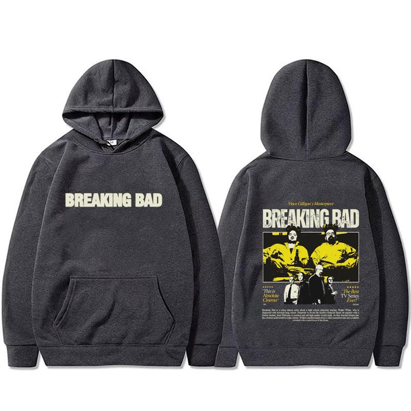 Heisenberg TV Breaking Bad Graphic Hoodie Better Call Saul Print Hooded Sweatshirt Men Women Casual Hoodies