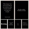 1 Stück Schwarzes Minimalistisches Inspirierendes Spruch Poster Selbstklebend Kunst Wasserdichtes Papier Aufkleber Kaffeehaus Bar Zimmer Wanddekor