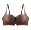 Half cup comic chest underwear women's small breasts gather and show large three-dimensional seamless upper support thickened bra underwear women