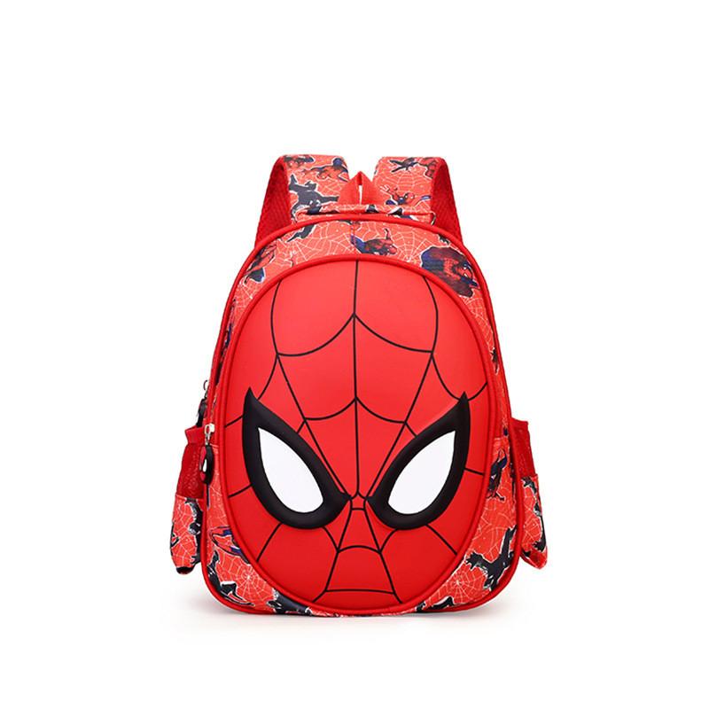 3d Spider-man Children's Backpack For Boys And Girls Stylish Nylon School Bag