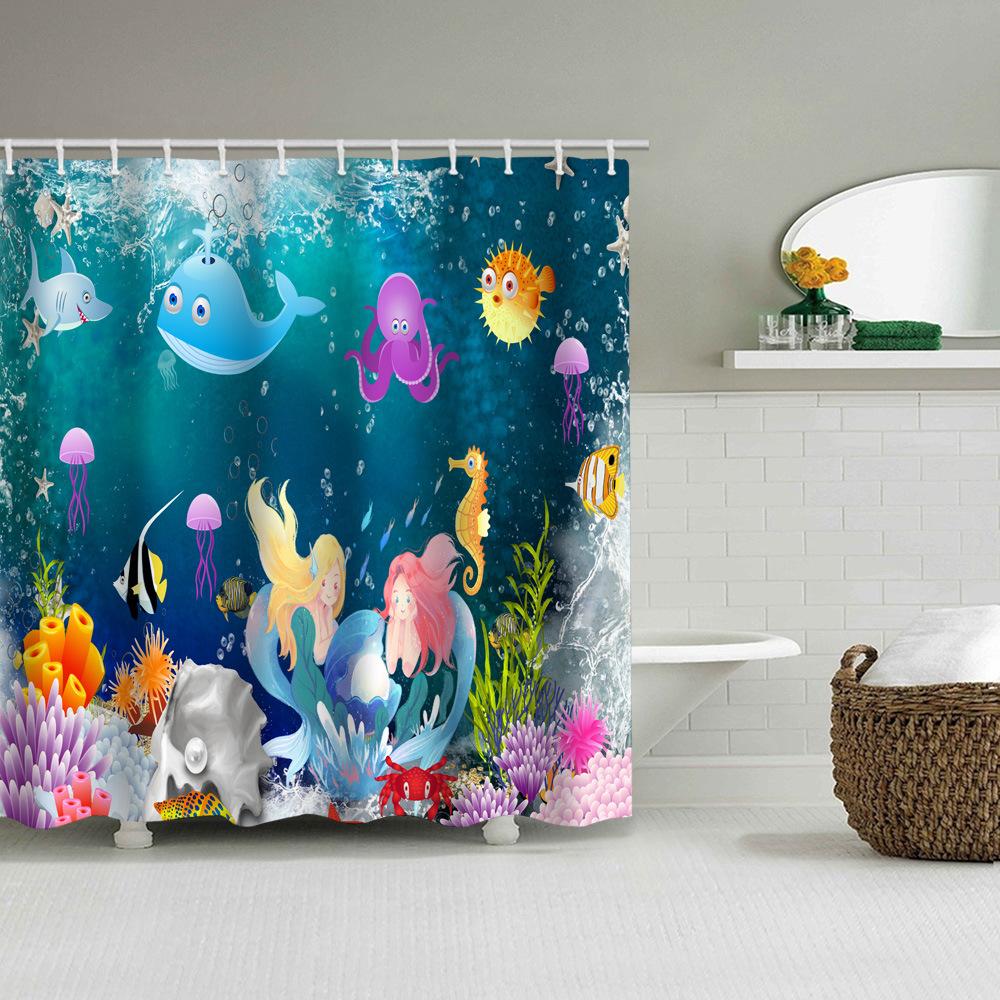 JINRUN Baie îngroșată, perdea impermeabilă, rezistentă la mucegai, perdea de duș, partiție de duș, perdea de duș, perdea de baie fără perforații