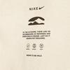 Nike T Shirts Men's Sail White Crew Neck Moderate Straight Fit HF6173-133