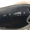 80s STACY ADAMS Vintage Wingtip Business Shoes Size 8.5D 25.5-26.5cm Black(USED)