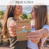 Braccialetti BFF per 2-Farfalla Coordinati Regolabili Migliori Amici Braccialetti dell'Amicizia Fatti a Mano Gioielli Regali per Ragazze Adolescenti Donne