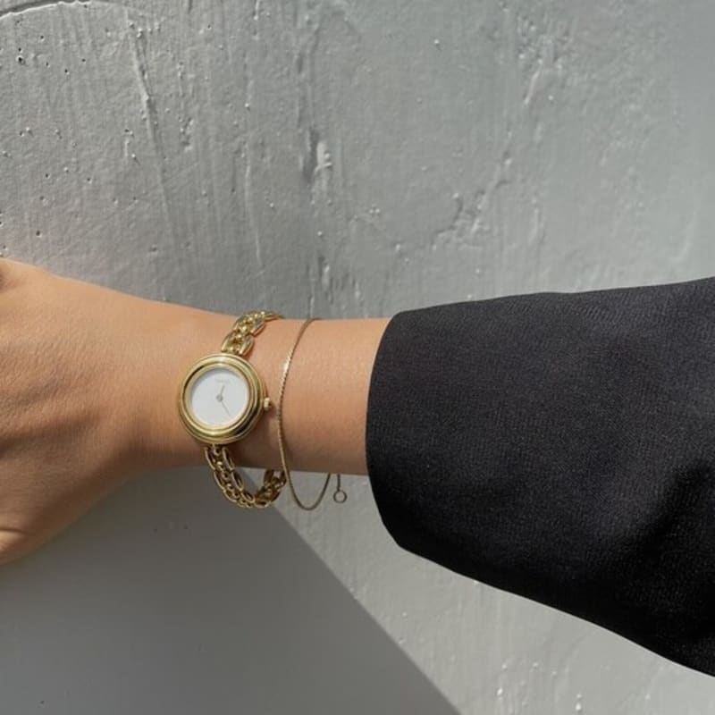 THE BORING Fine Snake Gold Bracelet