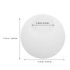 Globe Lamp Shade Glass Round Ball Fixture Replacement Cover for Pendant Lamp Lighting Shades White Lampshade