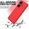 For Xiaomi Poco F6 5G/Redmi Turbo 3 5G Case Liquid Silicone Anti-Drop Phone Cover with Hand Strap