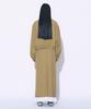 PARTIMENTO WOMEN Frill Double Layered Maxi Skirt_Khaki