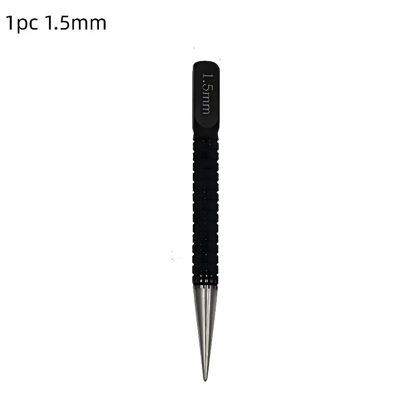 Carbon Steel Center Punch Set Non Slip Grip 1.5Mm 2Mm 3Mm For Woodworking Metal Drilling Positioning
