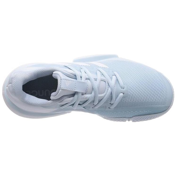 Adidas Solematch Bounce Comfortable Versatile Non-Slip Durable Low-Top Tennis Shoes Women sneaker Blue EH2866