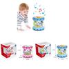 Giocattolo Percussioni Manuali Unicorno per Bambini con Musica e Luci per l'Apprendimento Precoce e lo Sviluppo Sensoriale
