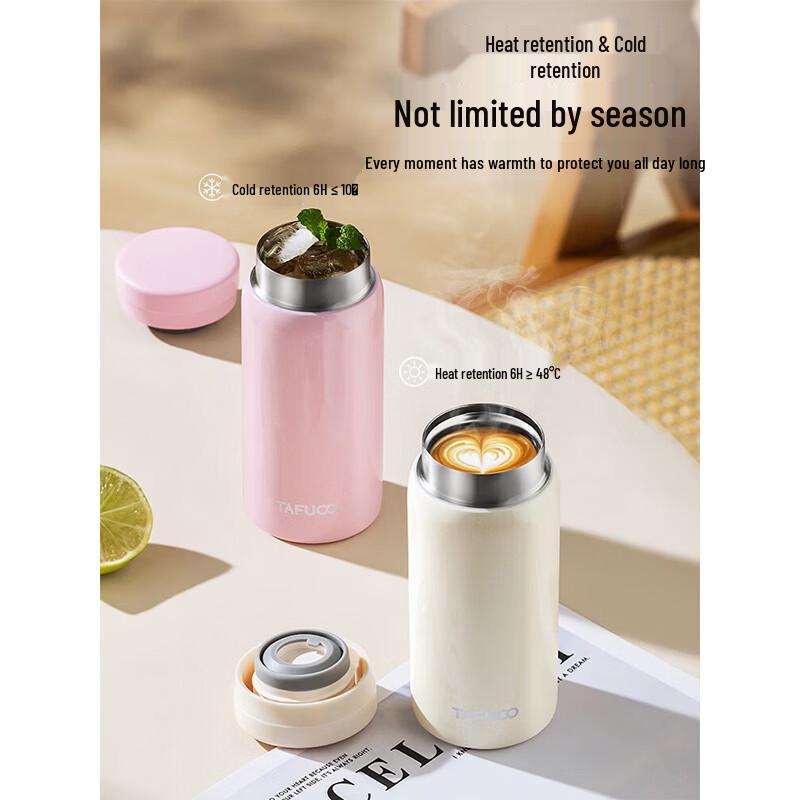 TAFUCO T1435 Mini 316 Stainless Steel Insulated Direct Drink Mug