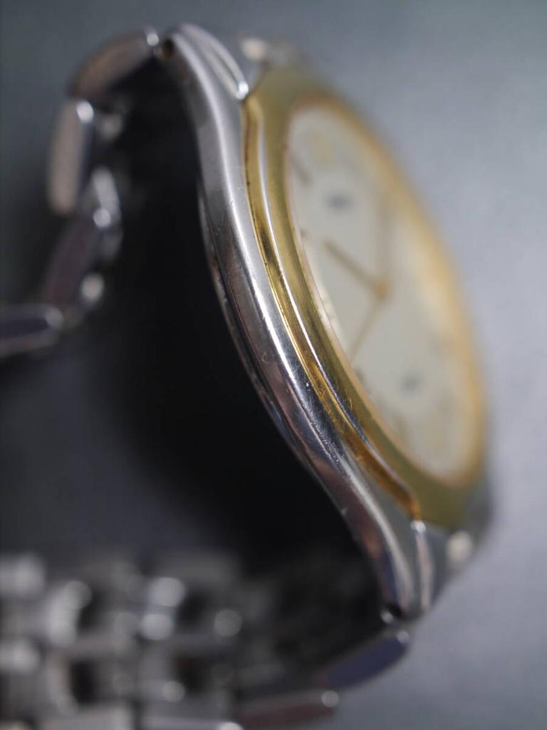 SEIKO Dolce Quartz Model Working Condition 3-Hand Watch, Strap, 8J41-6030, Men's Watch, (AE605)