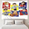 Friends Print Tapestry, Backdrop, Easy Setup, Ideal for Bedroom, Office & Living Room, with Aesthetic Wall Hanging Decor.