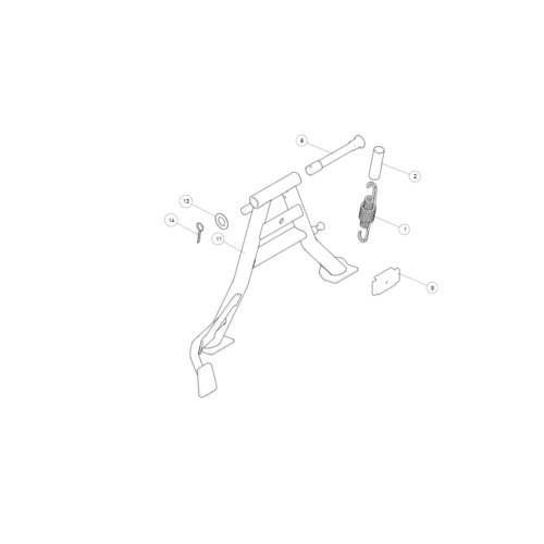 Royal Enfield "CENTER STAND " For Interceptor 650 / Continental GT 650