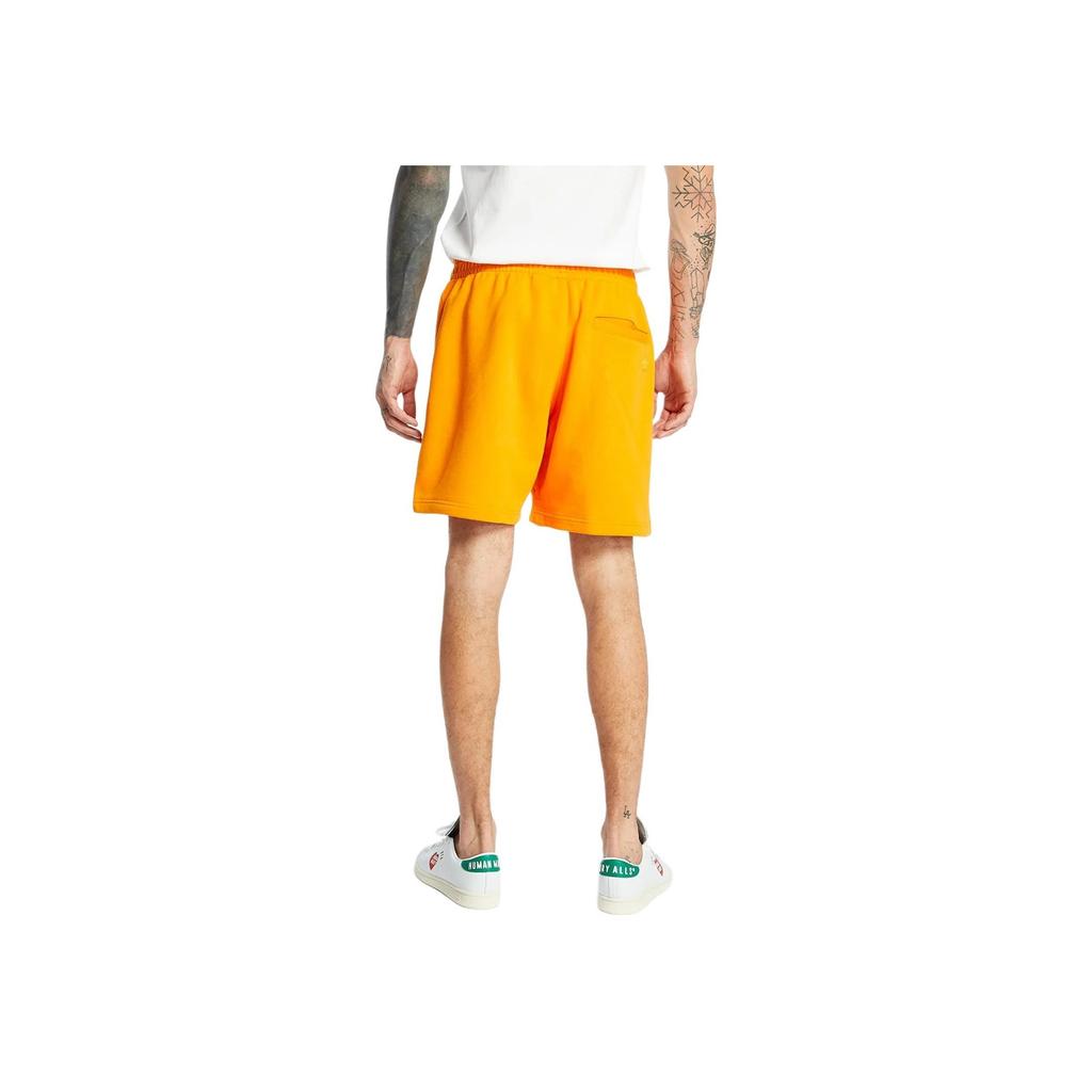 Adidas Originals X Pharrell Williams Collaboration Soft Comfortable Simple Three-Quarter Casual Shorts Men Shorts Orange GH4401