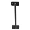 Einfach zu installierender Scheunentür-Griff Schwarzer Tor-Türgriff Schwerer Schiebetürgriff Schuppen