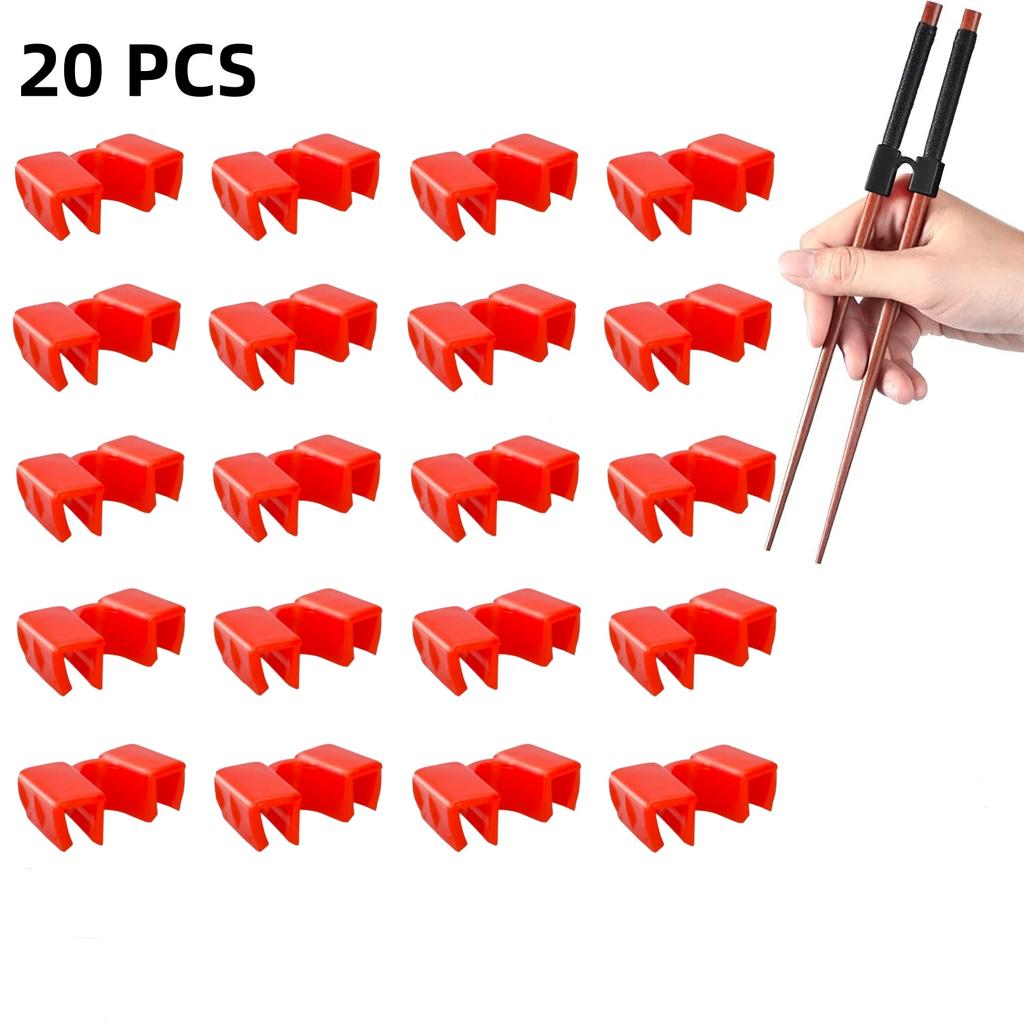 10/20PCS Reusable Chopstick Helpers Training Chinese Chopsticks Trainer Holder for Adouts Beginner Trainers or Learner