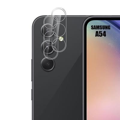 Tempered Glass Camera Protector - for Samsung Galaxy A54 5G - Pack of 2 - Shockproof - Transparent