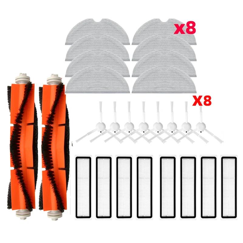 For Xiaomi MiJia 1c/stytj01zhm T1 Dreame F9 Robot Vacuum Cleaner HEPA Filter Main Side Brush Mop Cloth Spare Part Accessories