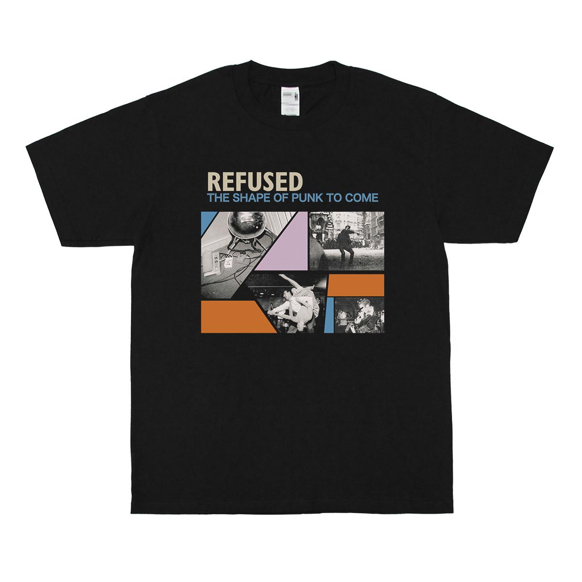 Refused TShirt The Shape Of Punk To Come Prog Rock Hardcore Punk Fugazi Cash Bad Religion Unisex Tops Clothes Cotton Unisex Shirt S
