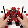 Building Blocks Toy Superhero Anime Figure Spider Man Deadpool Hulk Avengers Series Building Blocks Children's Puzzle Toy Gift