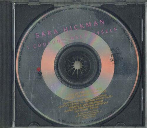 CD САРА ХИКМАН I Couldnt Help Myself PRCD82462 ELKTRA 1990 США Поп Б/у